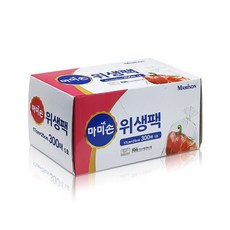 위생백 300매 소형 롤백 크린백 17cm25cm 마미손, 1개