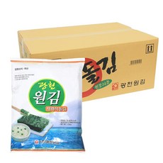광천원김 재래식 돌김 전장김 25gx20봉 1Box, 1개