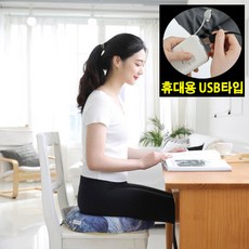 썬레이닥터 이동형 좌욕방석 도넛 임산부 산모 회음부 꼬리뼈 케어데이 좌욕시트 방석[5V], USB타입_[명화]별이빛나는밤에, 1개