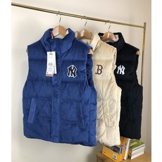 MLB 2020 패션 골덴 남녀 다운 조끼 보온 breathable 내마모 E208