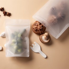 반투명팻트지퍼스텐드, 10매, 1