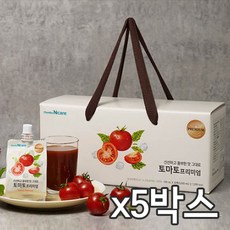 천호엔케어 토마토 프리미엄 30팩 5박스(총150팩), 5개, 3000ml