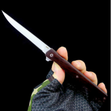 폴딩나이프 다기능 야외 사냥 전술 캠핑 휴대용 포켓, 혼합색상, 1개