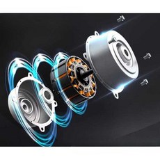 산업용 환기팬 모터 공업용 덕트팬 배출 닥트 송풍기, 8인치 강화 (1400rpm 이중 베어링)