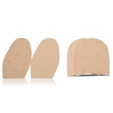 보호쿠션 vibram신발밑창 내마모 앞손 V밑창 미끄럼방지스티커 레드바탕 신발붙임 보호 가죽구두 밑창, T01-라이트베이지, 1개