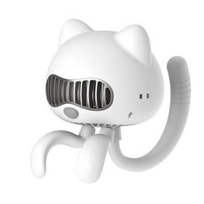 모기퇴치선풍기 LLS 유모차 모기퇴치선풍기 4000mAh White