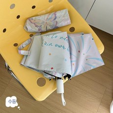 귀여운양산 우산 자외선차단 경량 포켓 프린팅 겸용