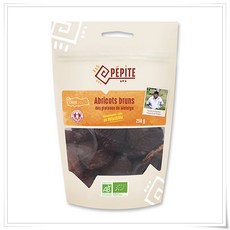 NUGGET Brown apricots from the malatya plateaus 너겟 말라탸 고원 갈색 건살구 250g 4개