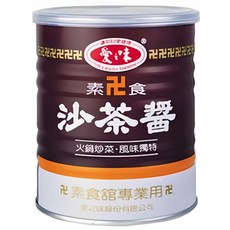 愛之味 素食沙茶醬, 2.8kg, 1罐