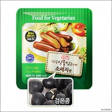 삼육 식물성콩단백소세지맛(구프랑) 200g 검은콩, 상세페이지 참조