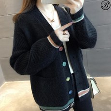 동자언니 다이스 여성용 간절기 가디건