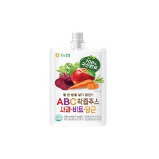 농협 ABC 착즙주스 사과 비트 당근 쥬스 100mlX16개입, 100ml