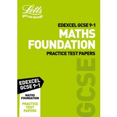 (영문도서) Letts GCSE 9-1 Revision Success - Edexcel GCSE Maths Foundation Practice Test Papers Paperback, English, 9780008276119