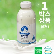 산양유 500ml x 6병 1박스, 1개