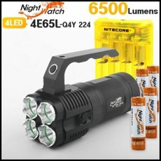 MS 서치라이트 써치라이트세트 4E65L-Q4Y 224 손전등 랜 6500루멘 LED