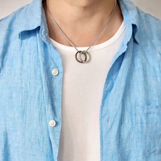 남자은목걸이체인