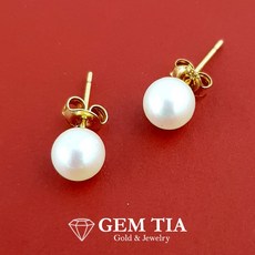 7mm진주귀걸이