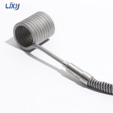 LJXH 20mm 전기 핫 러너 나선형 코일 노즐 밴드 히터 K 열전대 3x3 단면, 220V_300W 20x25mm(IDxL), 1) 220V - 300W 20x25mmIDxL, 1개
