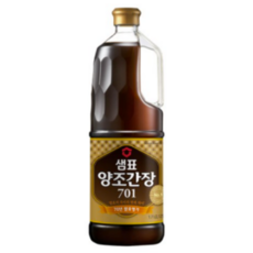 샘표 양조간장 701, 1.7L, 4개