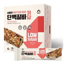 심플잇 단백질바 저당 4P, 30g, 1개