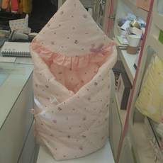 아가방 여아겉싸보 아기가태어나면서꼭필요한겉싸보 사계절필요해요 국내산 면100%, 핑크