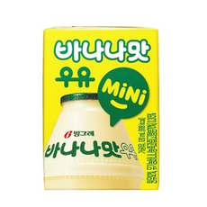 빙그레 바나나맛우유 mini, 120ml, 408개