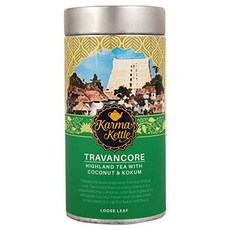 Karma Kettle Travancore Black Tea With Kokum And Coconut - 75Gm Loose Leaf Tin, 1개, 75g