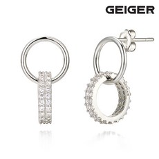 큐빅고리귀걸이