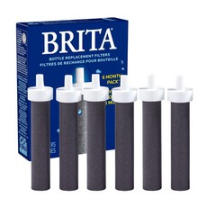 정품 브리타 Brita 휴대용 정수 물병 교체 필터 1년분 6개