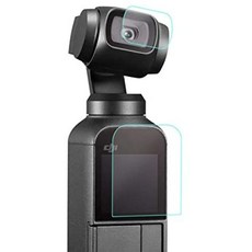 [해외직구]AFVO 화면 보호기 9H DJI OSMO POCKET OSMO POCKET 2 용 강화 유리 거품 없음 4 in 1 (화면, One Color_One Size, 1개, One Color_One Size