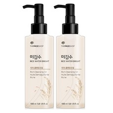 [T]더페이스샵 미감수 리치 클렌징오일, 2개, 150ml