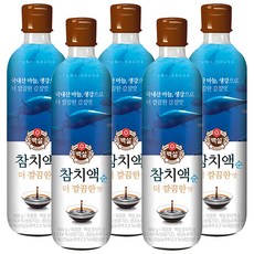 백설 참치액 순 더깔끔한맛, 500g, 5개