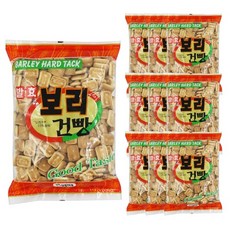 신흥제과 발효보리건빵 500g 10개 1박스 군대 과자, 단일, 상세페이지 참조