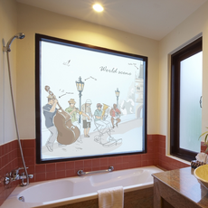 유리창브릿지시트지