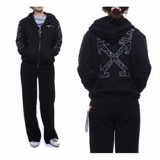 오프화이트후드집업