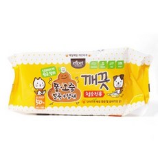작은강아지 애견배변티슈 스피츠 애견소변티슈 애완견청소티슈 50매, 1개