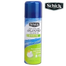 이어캔들＋쉬크 쉐이브 가드 센서티브 라임 폼 60ml, 1개