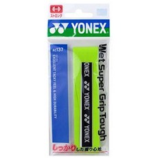  요넥스(YONEX) 웨트 슈퍼 그립 터프(1개들이) AC137 133 브라이트 그린, [03] 133: 밝은 녹색, 상세페이지 참조, 상세페이지 참조 