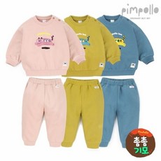 삠뽀요 붕붕자동차상하복 3컬러