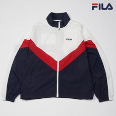 휠라 공용 루즈핏 헤리티지 배색 자켓 FS2JKD2101X