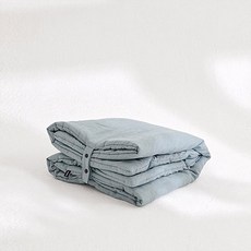 콤마씨 양면 어린이집 낮잠이불세트 분리형 그레이시오션블루, 선택안함
