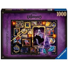 Ravensburger Disney Villainous Ursula 1000 Piece Jigsaw Puzzle for Adults – Every Piece is Unique S, Ursula 1000 PC, Jafar 1000 PC