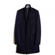 [모디파이드 코트] M#0257 NOTCHED LAPEL COAT - NVY