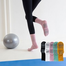 글로우웨어 논슬립 필라테스 요가 양말 5종 세트