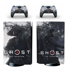 Ghost of Tsushima PS5 표준 디스크 에디션 스킨 스티커 데칼 for PlayStation 5 콘솔 및 컨트롤러 PS5 스, 03 YSPF0146