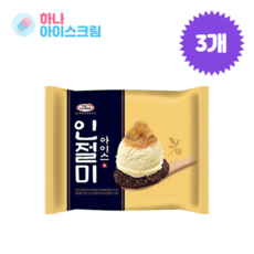 라벨리 인절미 컵 3개 아이스크림, 140ml