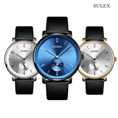 슈럭스 [2020신상] SKMEI 1398 Quartz Watch 남녀 패션 가죽시계