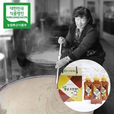 브랜드없음 장바우 치악산 황골조청세트 500gx3병(튜브)/선물세트, 단품없음