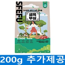 스페푸 생육부심 강아지 소프트 반습식사료 소고기&황태 1kg 200g추가제공, 1개 - 생육부심