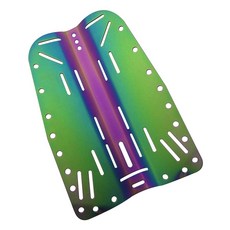 QDY 스쿠버 다이빙 백 플레이트 다이브 싱글 탱크 캐리 백 플레이트 Tech Dive Air Cylinder BCD 어태치먼트 랙